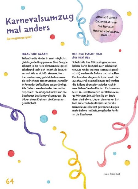 55 Gute Laune Spiele: Die schönsten Kita-Kreisspiele - Klett Kita